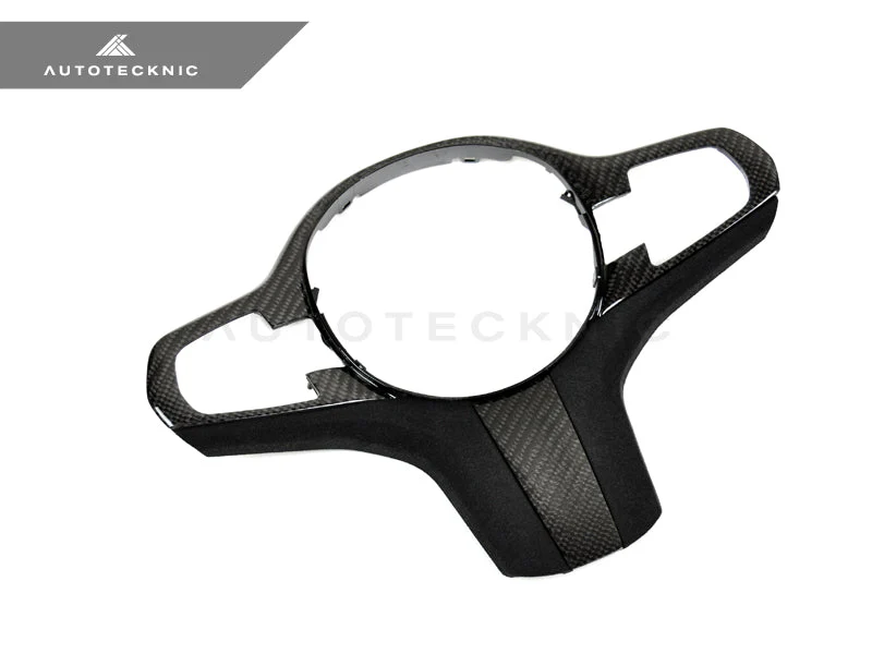 AutoTecknic Carbon Alcantara Steering Wheel Trim - G11/ G12 7-Series - Image 5