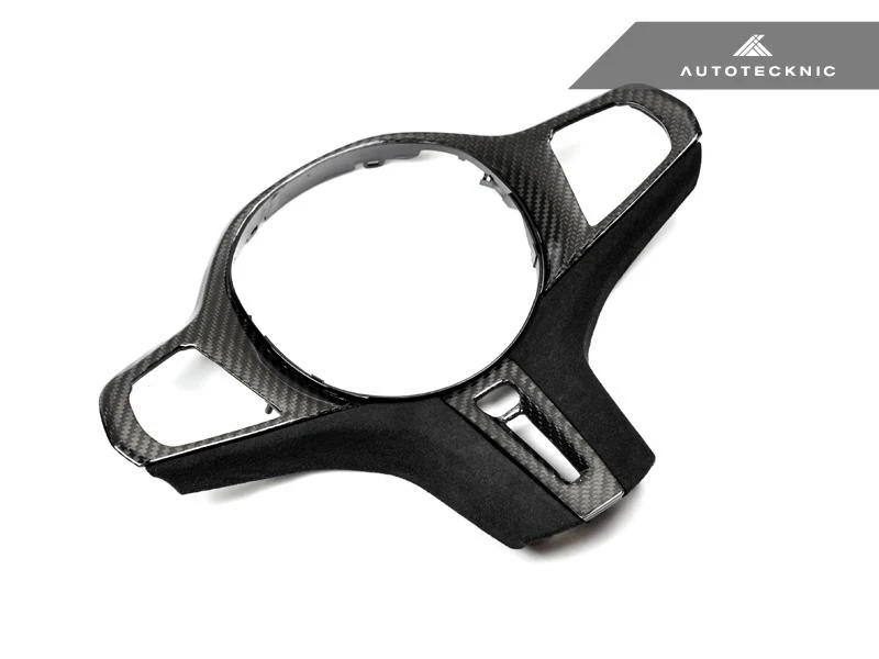AutoTecknic Carbon Alcantara Steering Wheel Trim - G22/ G26 4-Series - Image 2