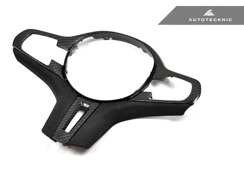 AutoTecknic Carbon Alcantara Steering Wheel Trim - G30 5-Series | G32 6-Series GT - Image 2