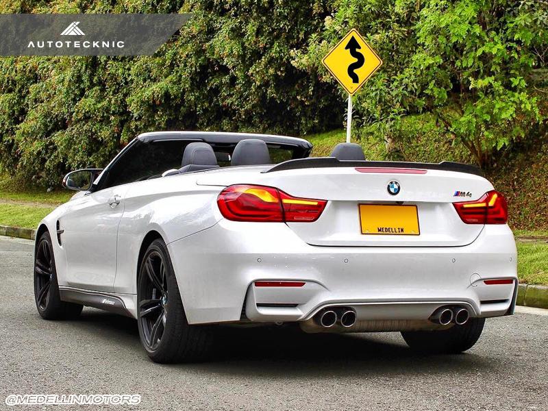 AutoTecknic Carbon Competition Trunk Spoiler - F33 4-Series/ F83 M4 Convertible - Image 2