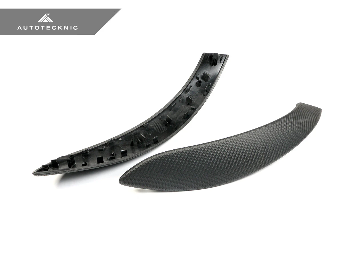 AutoTecknic Carbon Door Grip Handle Trim Set - F30 3-Series | F32 4-Series - Image 7