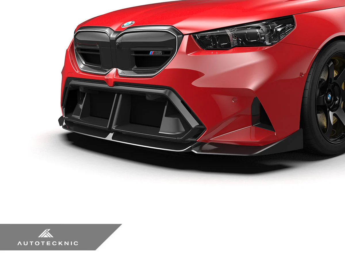 AutoTecknic Carbon Fiber Competizione Front Lip - G90/ G99 M5 - Image 2