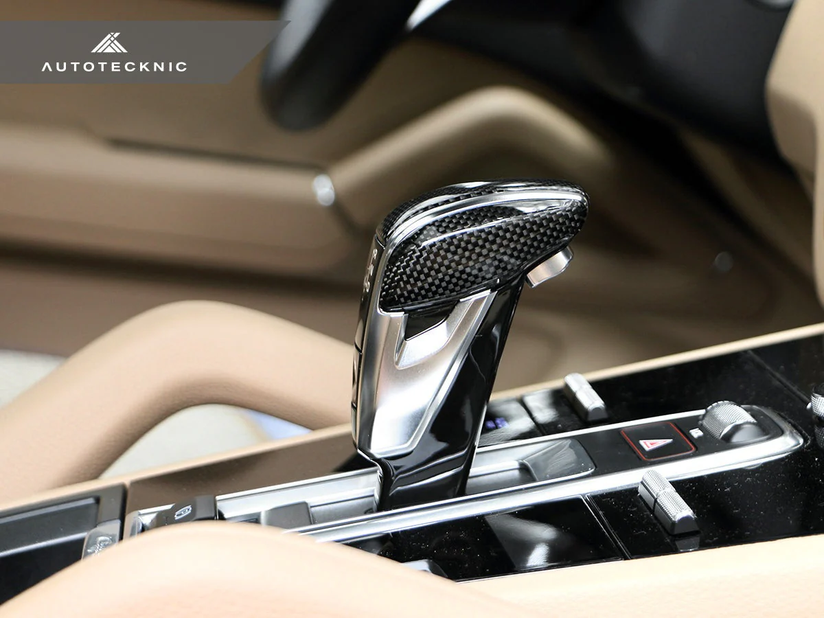 AutoTecknic Carbon Fiber Exclusive Design Shift Lever - Porsche 971 Panamera | 9Y0 Cayenne - Image 16