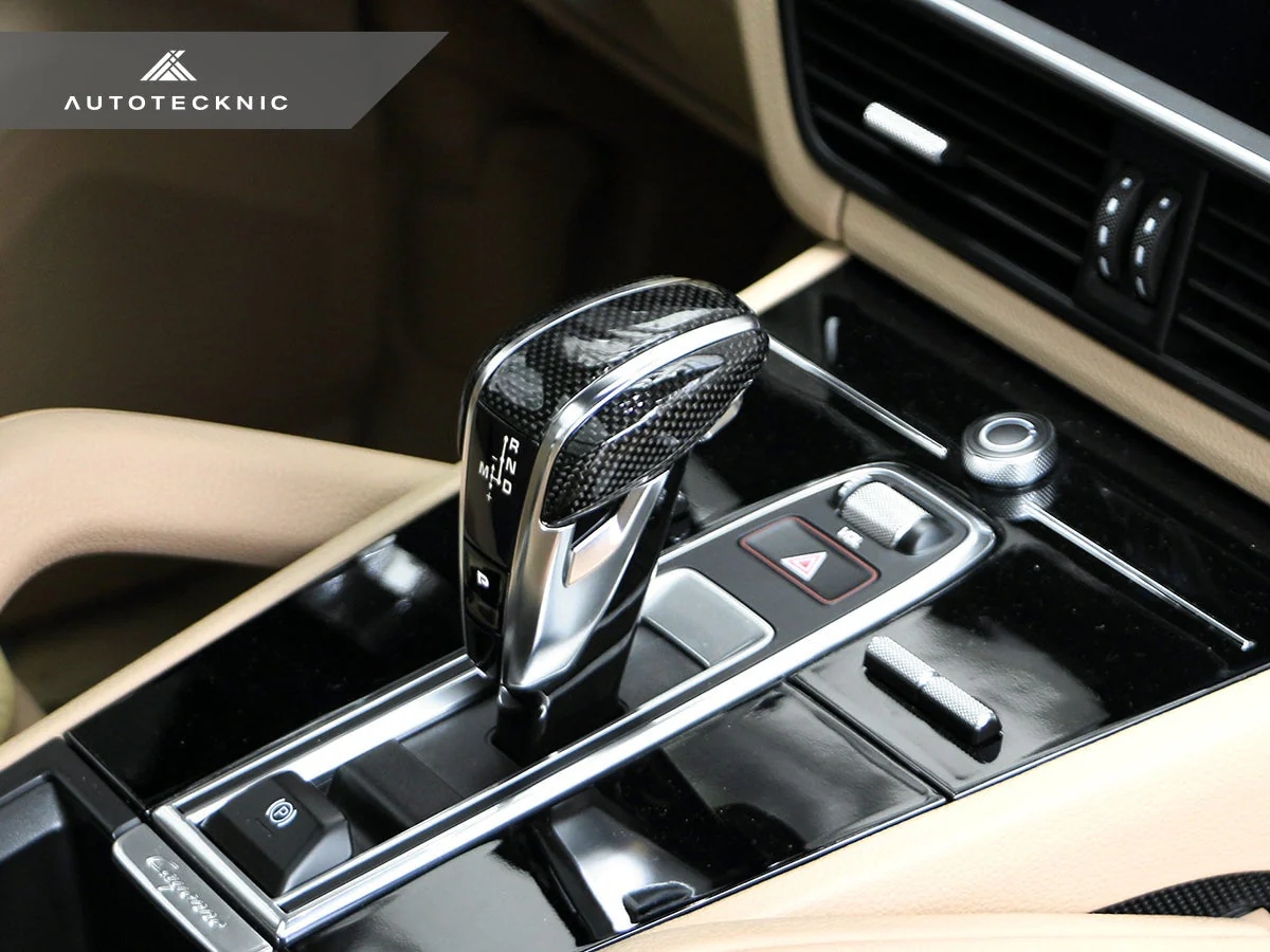 AutoTecknic Carbon Fiber Exclusive Design Shift Lever - Porsche 971 Panamera | 9Y0 Cayenne - Image 17