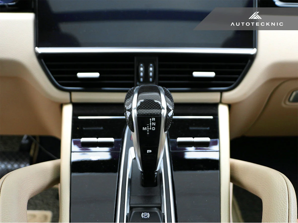 AutoTecknic Carbon Fiber Exclusive Design Shift Lever - Porsche 971 Panamera | 9Y0 Cayenne - Image 18