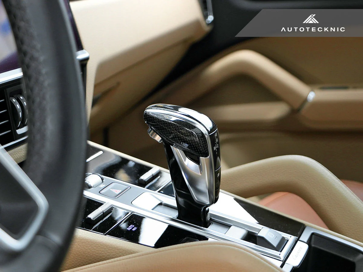 AutoTecknic Carbon Fiber Exclusive Design Shift Lever - Porsche 971 Panamera | 9Y0 Cayenne - Image 19