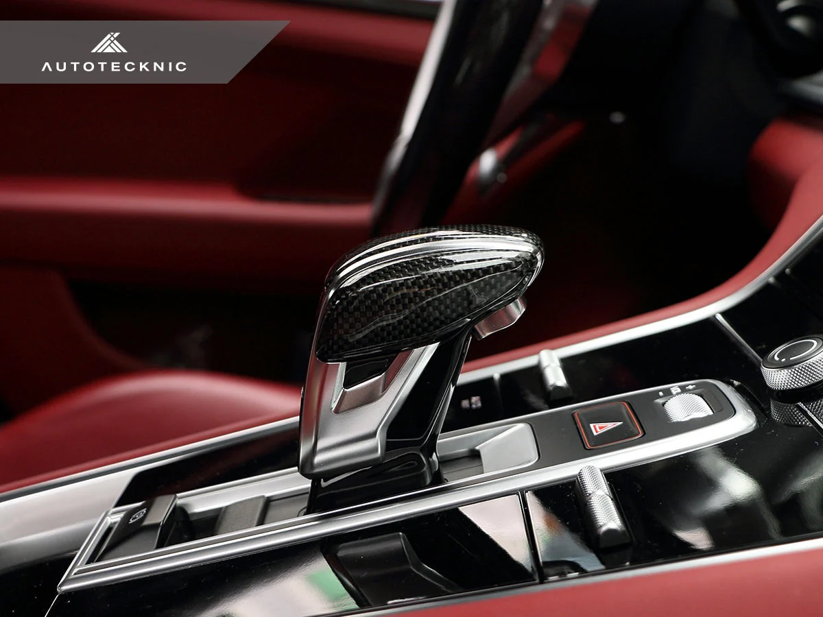AutoTecknic Carbon Fiber Exclusive Design Shift Lever - Porsche 971 Panamera | 9Y0 Cayenne - Image 2
