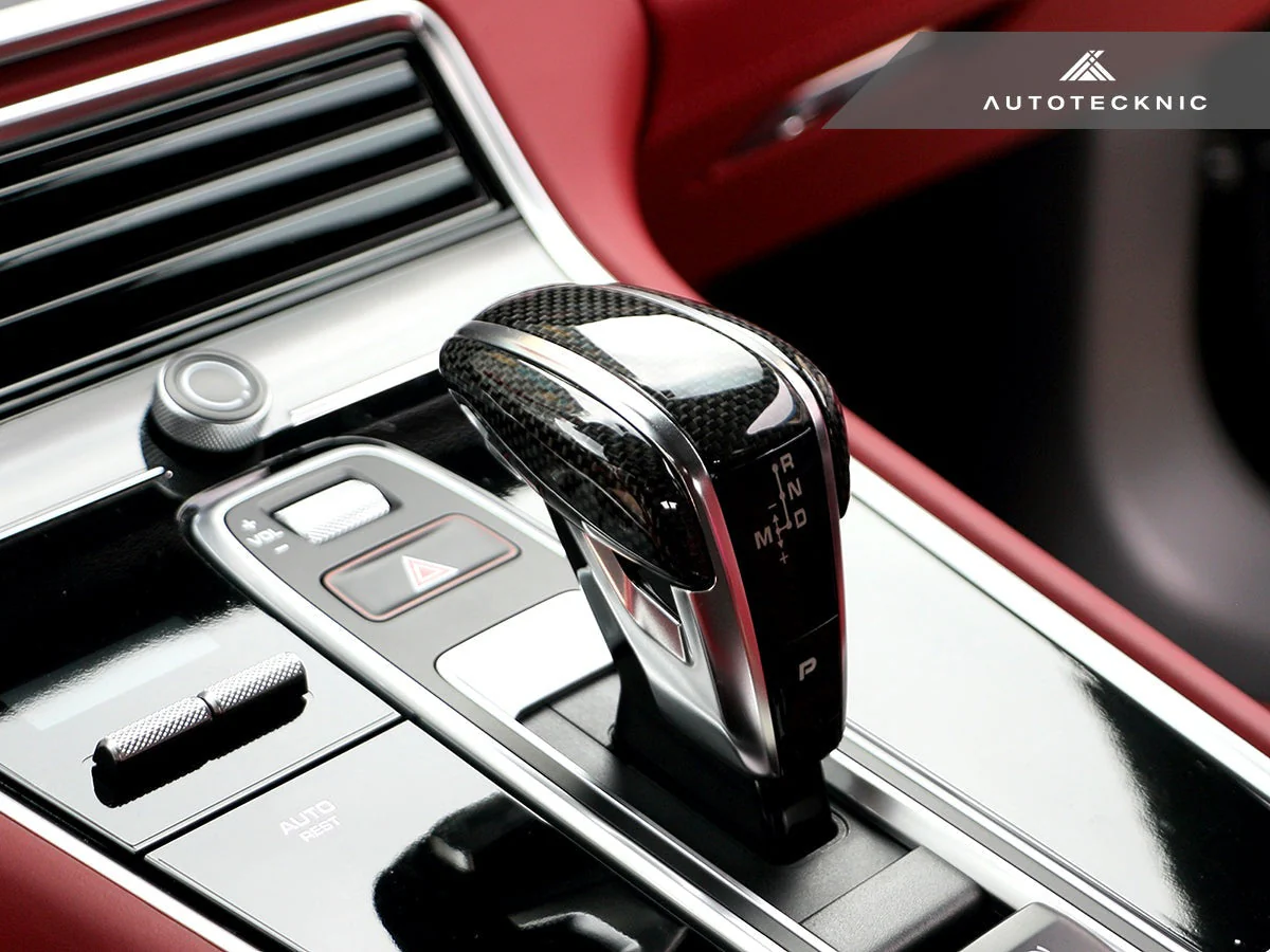 AutoTecknic Carbon Fiber Exclusive Design Shift Lever - Porsche 971 Panamera | 9Y0 Cayenne - Image 6