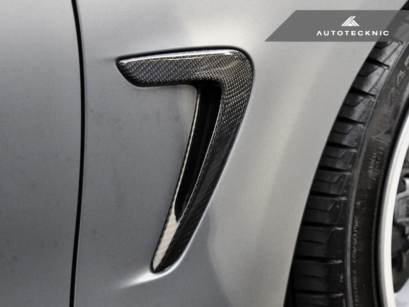 AutoTecknic Carbon Fiber Fender Trim - F32/ F33/ F36 4-Series - Image 4