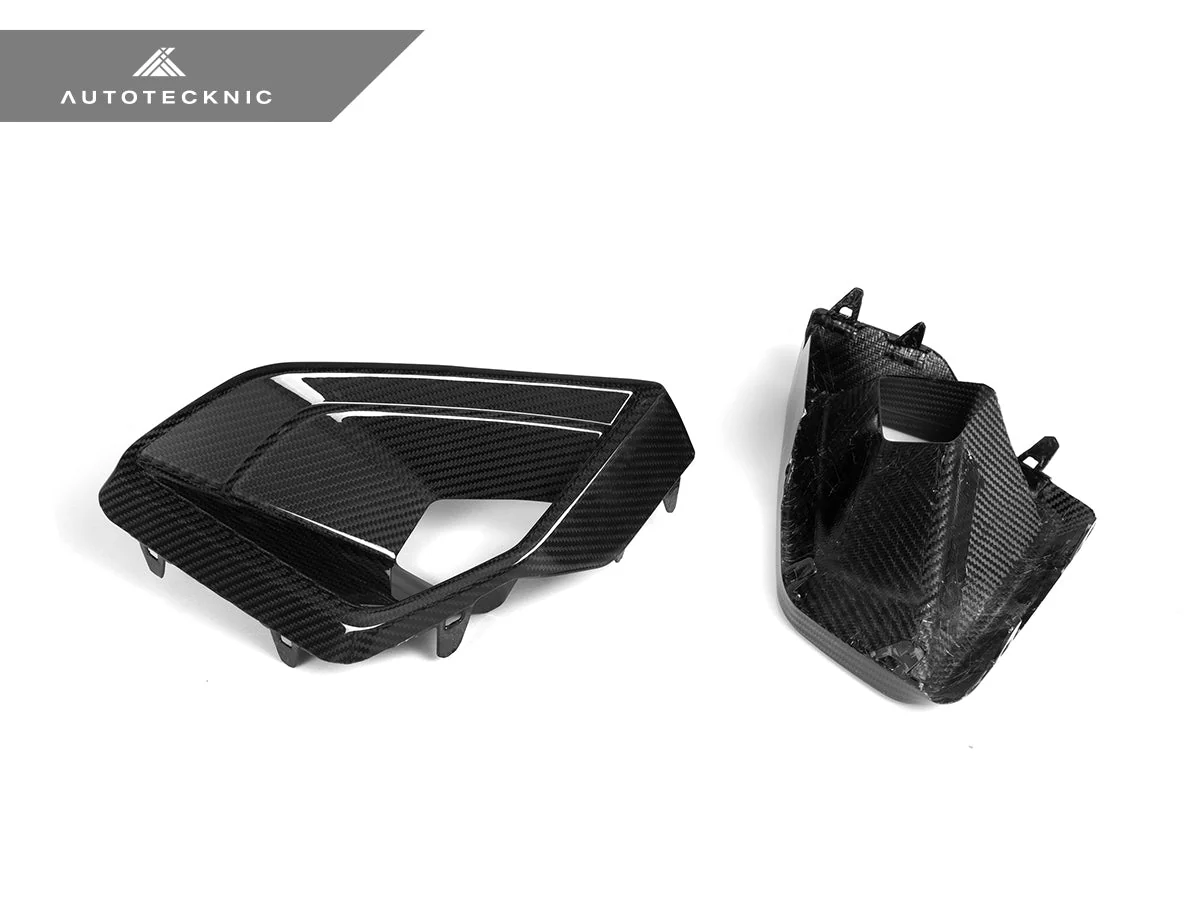 AutoTecknic Carbon Fiber Front Bumper Air Vent Set - G05 X5 M-Sport LCI - Image 3