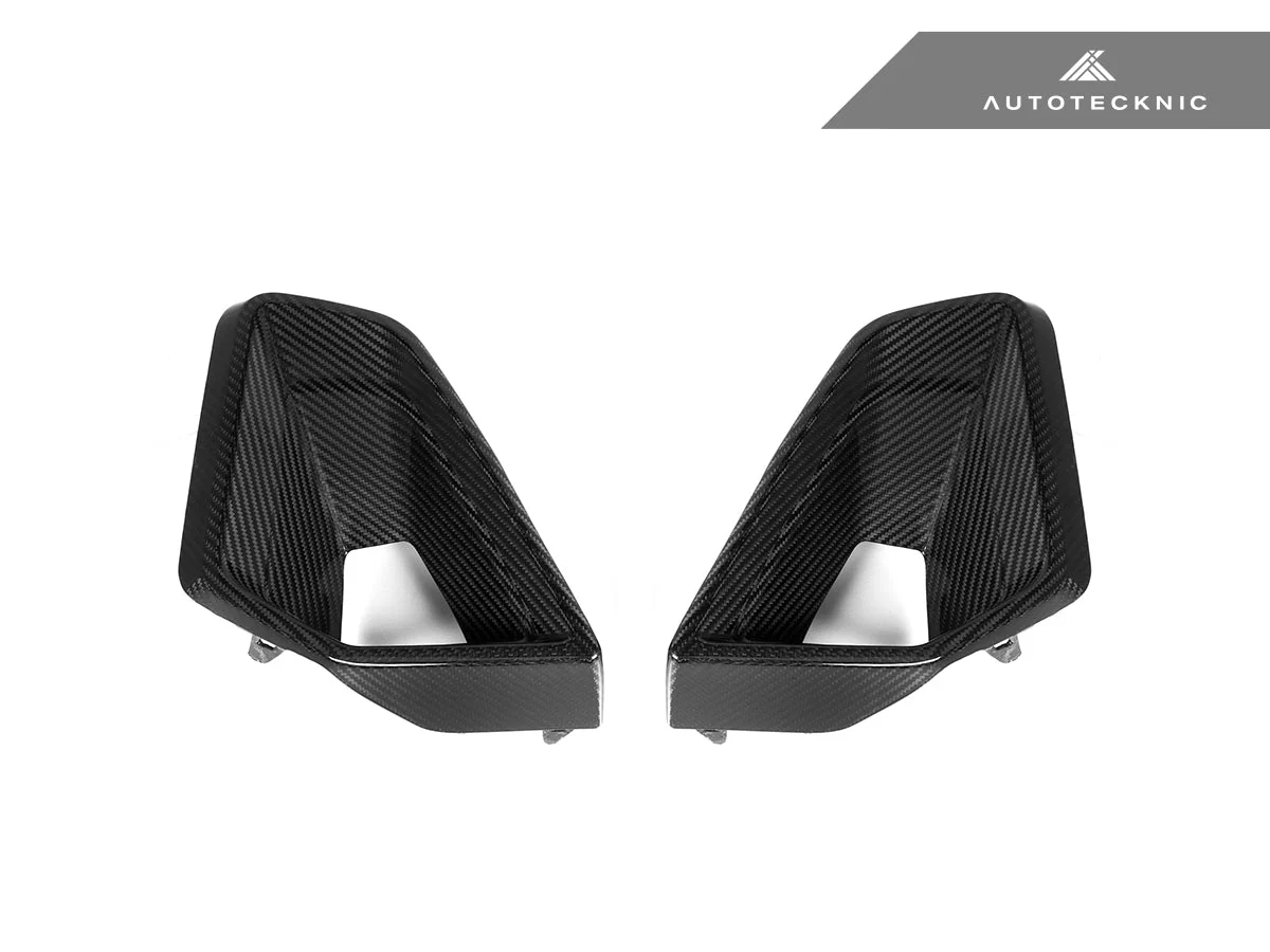 AutoTecknic Carbon Fiber Front Bumper Air Vent Set - G05 X5 M-Sport LCI - Image 4