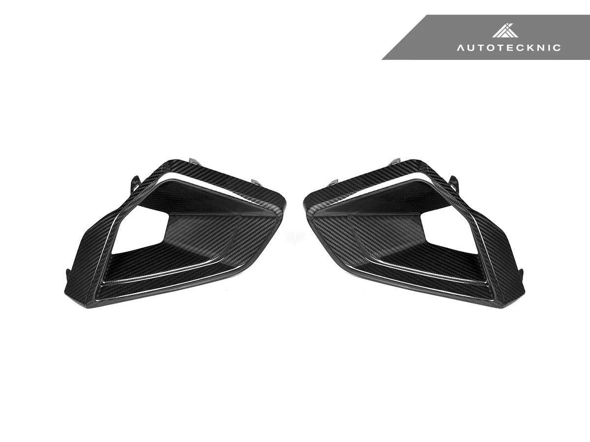 AutoTecknic Carbon Fiber Front Bumper Air Vent Set - G05 X5 M-Sport LCI - Image 5