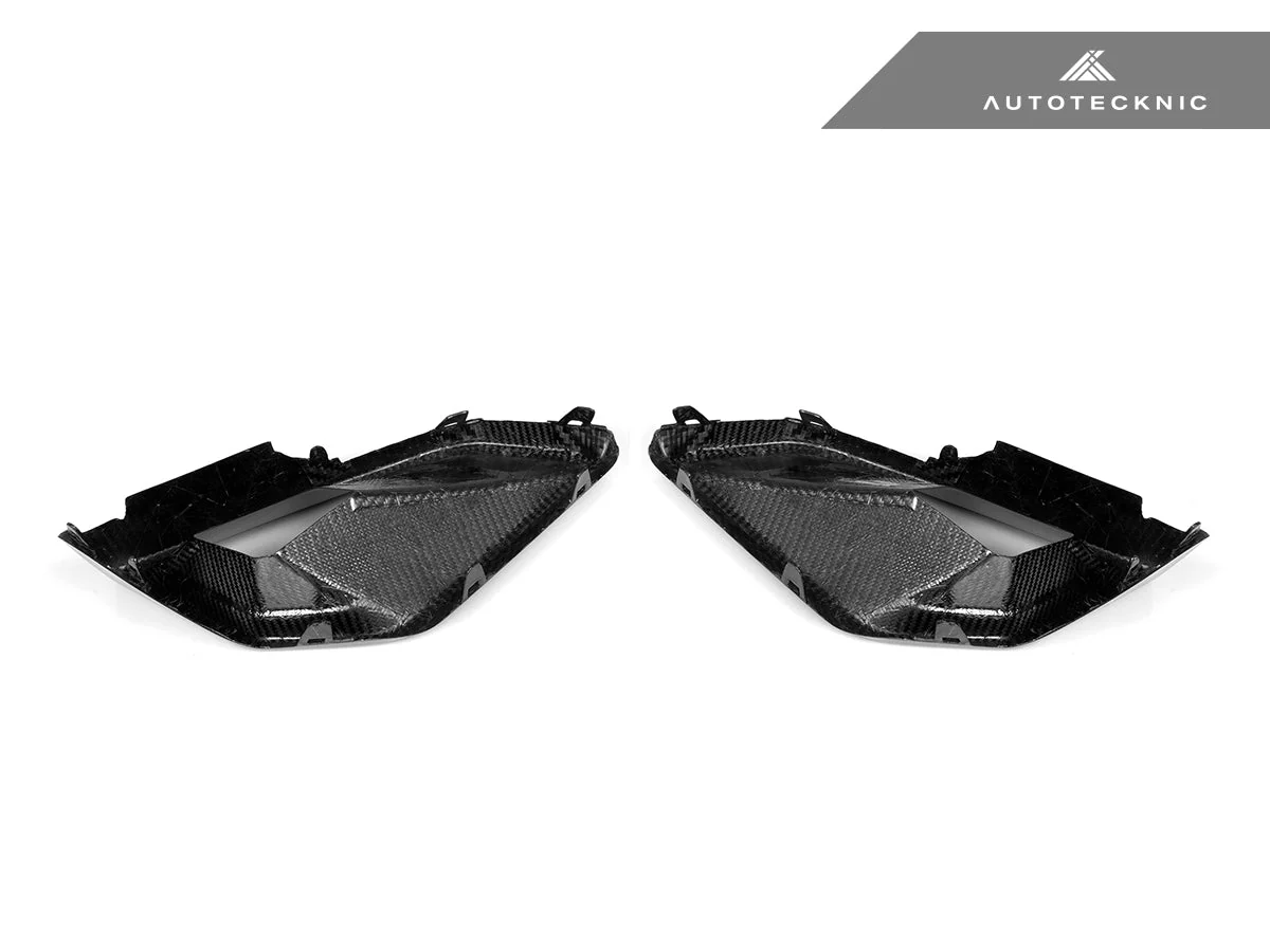 AutoTecknic Carbon Fiber Front Bumper Air Vent Set - G05 X5 M-Sport LCI - Image 9