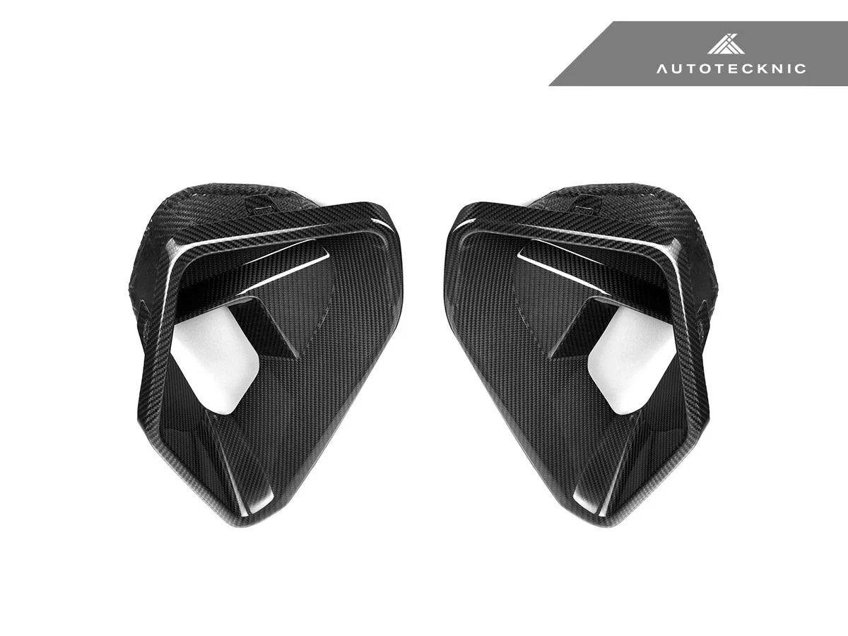 AutoTecknic Carbon Fiber Front Bumper Air Vent Set - G06 X6 M-Sport LCI - Image 3