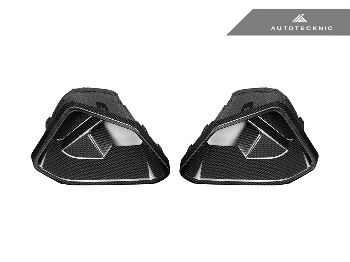 AutoTecknic Carbon Fiber Front Bumper Air Vent Set - G06 X6 M-Sport LCI - Image 6