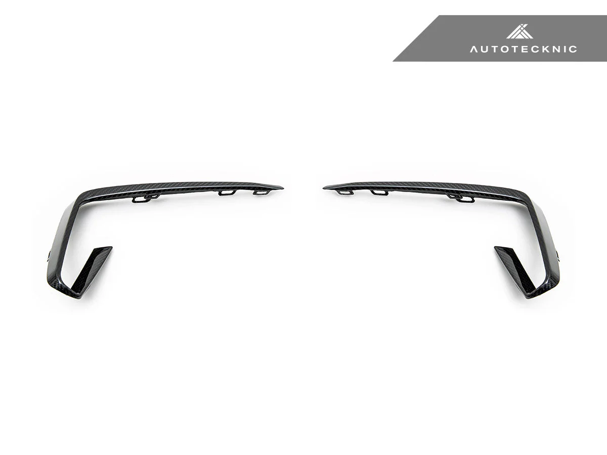 AutoTecknic Carbon Fiber Front Bumper Trim Set - G01 X3 | G02 X4 M40I Pre-LCI - Image 2
