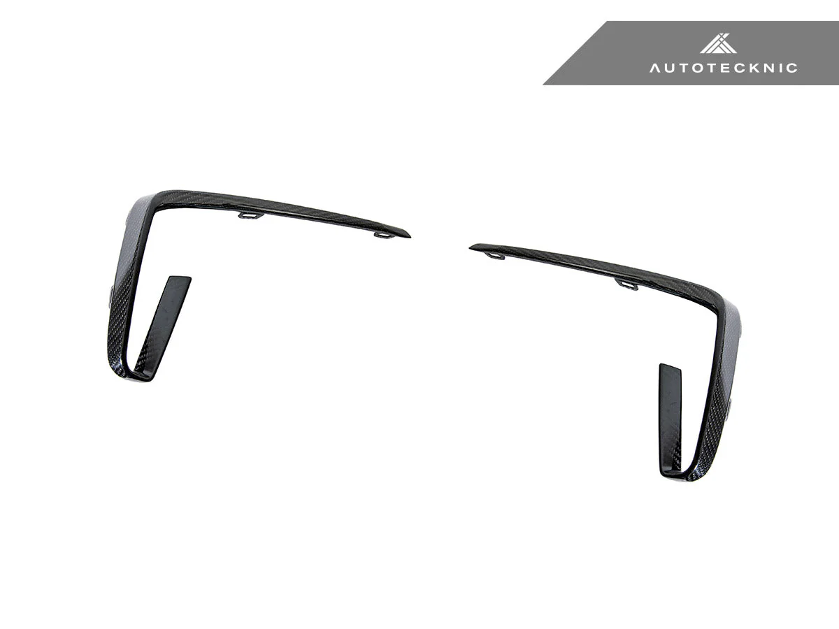 AutoTecknic Carbon Fiber Front Bumper Trim Set - G01 X3 | G02 X4 M40I Pre-LCI - Image 5
