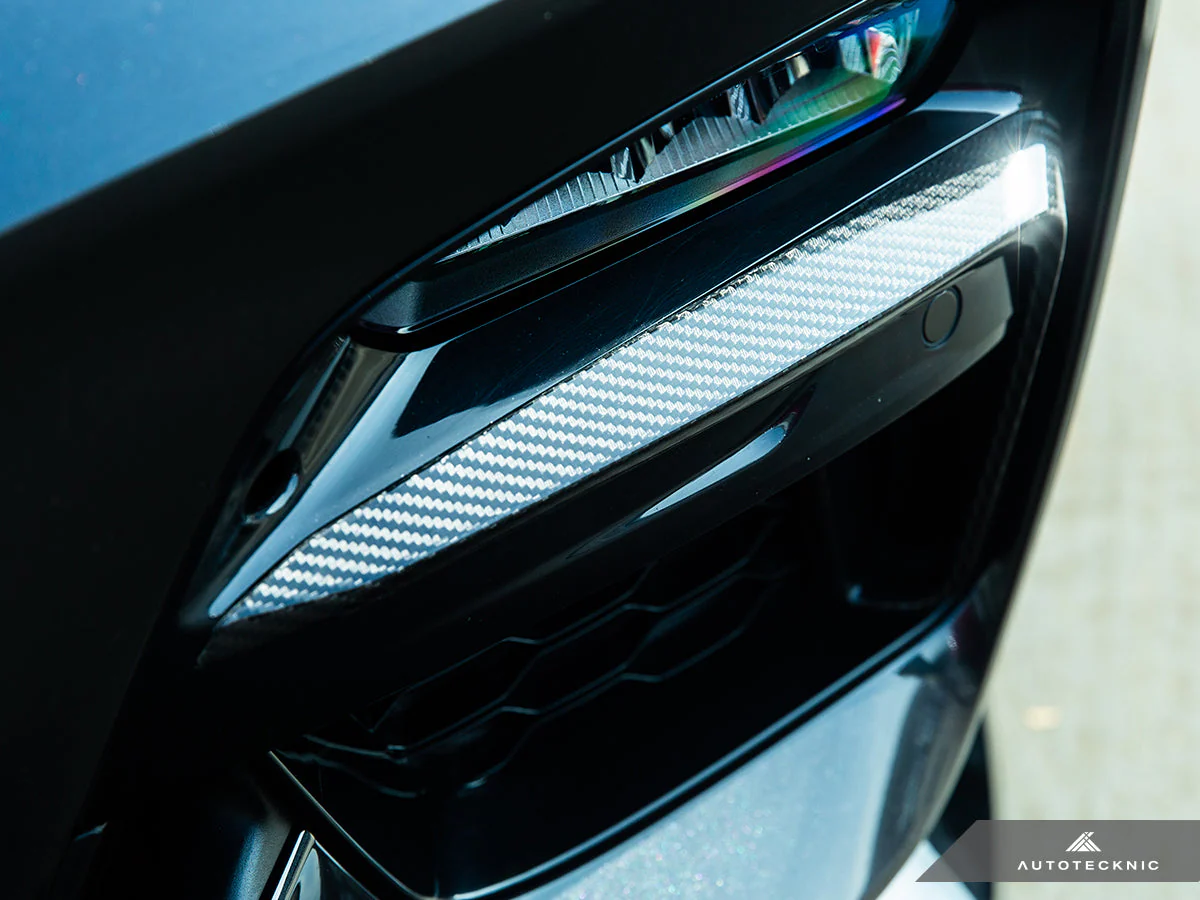 AutoTecknic Carbon Fiber Front Bumper Trim Set - G01 X3 | G02 X4 M40I Pre-LCI - Image 9