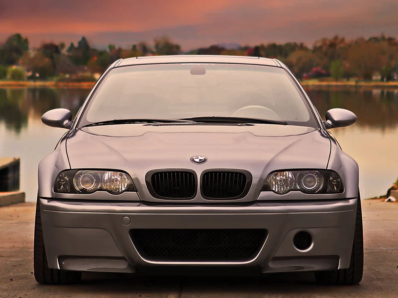 AutoTecknic Carbon Fiber Front Grille Set - E46 3-Series Coupe Pre-Facelift | M3 - Image 2