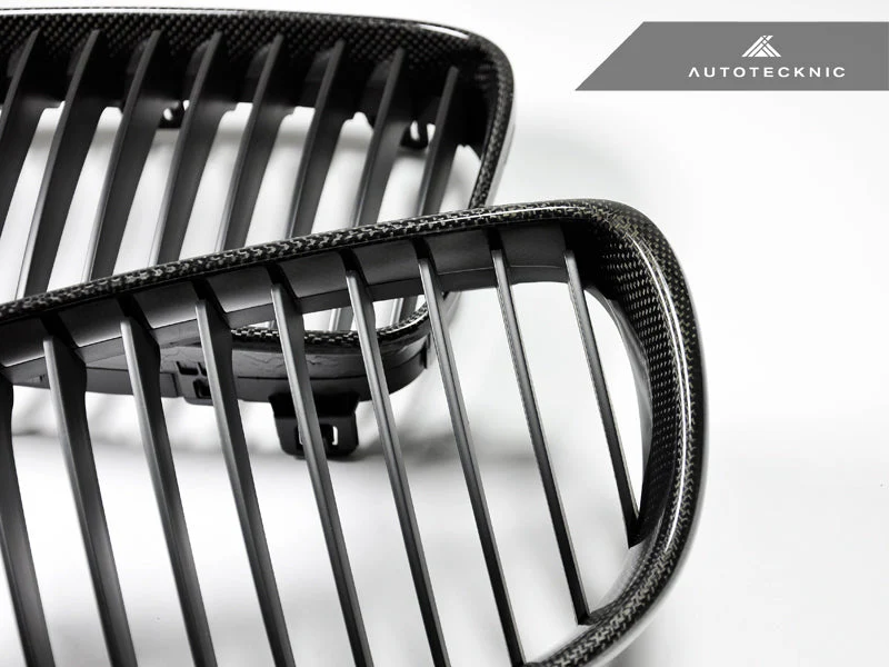 AutoTecknic Carbon Fiber Front Grille Set - E82/ E88 1-Series & 1M - Image 2