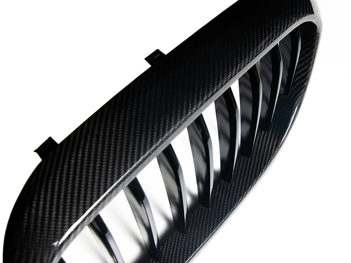 AutoTecknic Carbon Fiber Front Grille Set - G30 5-Series Pre-LCI - Image 8