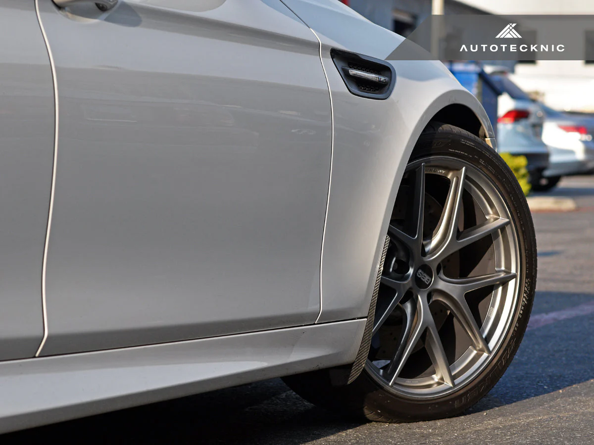 AutoTecknic Carbon Fiber Front Splash Guards - F10 M5 - Image 6