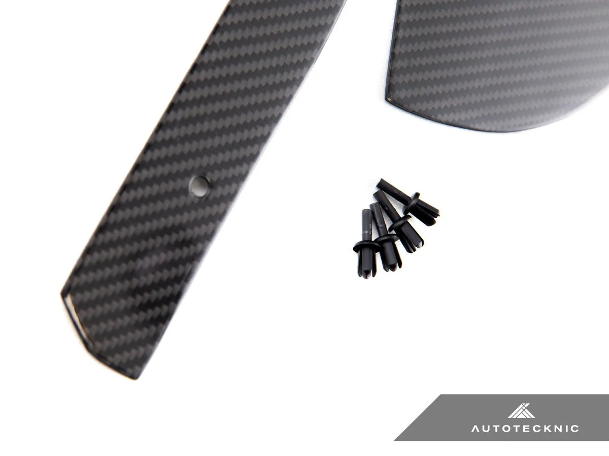 AutoTecknic Carbon Fiber Front Splash Guards - F10 M5 - Image 7