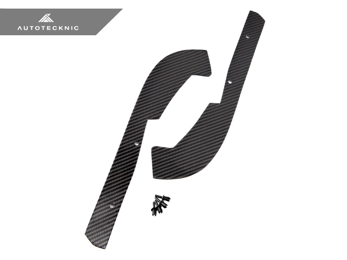 AutoTecknic Carbon Fiber Front Splash Guards - F10 M5 - Image 9
