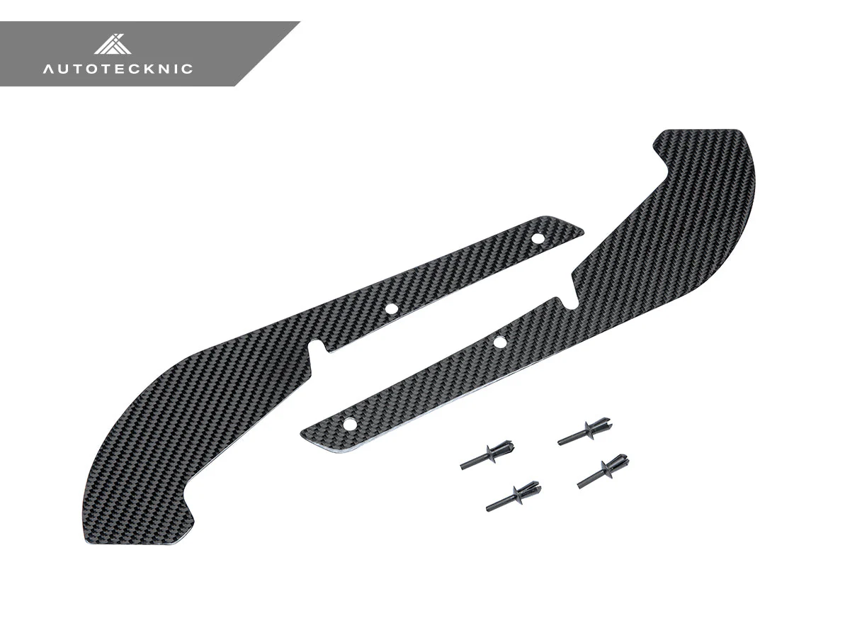 AutoTecknic Carbon Fiber Front Splash Guards - F80 M3 | F82/ F83 M4 - Image 2