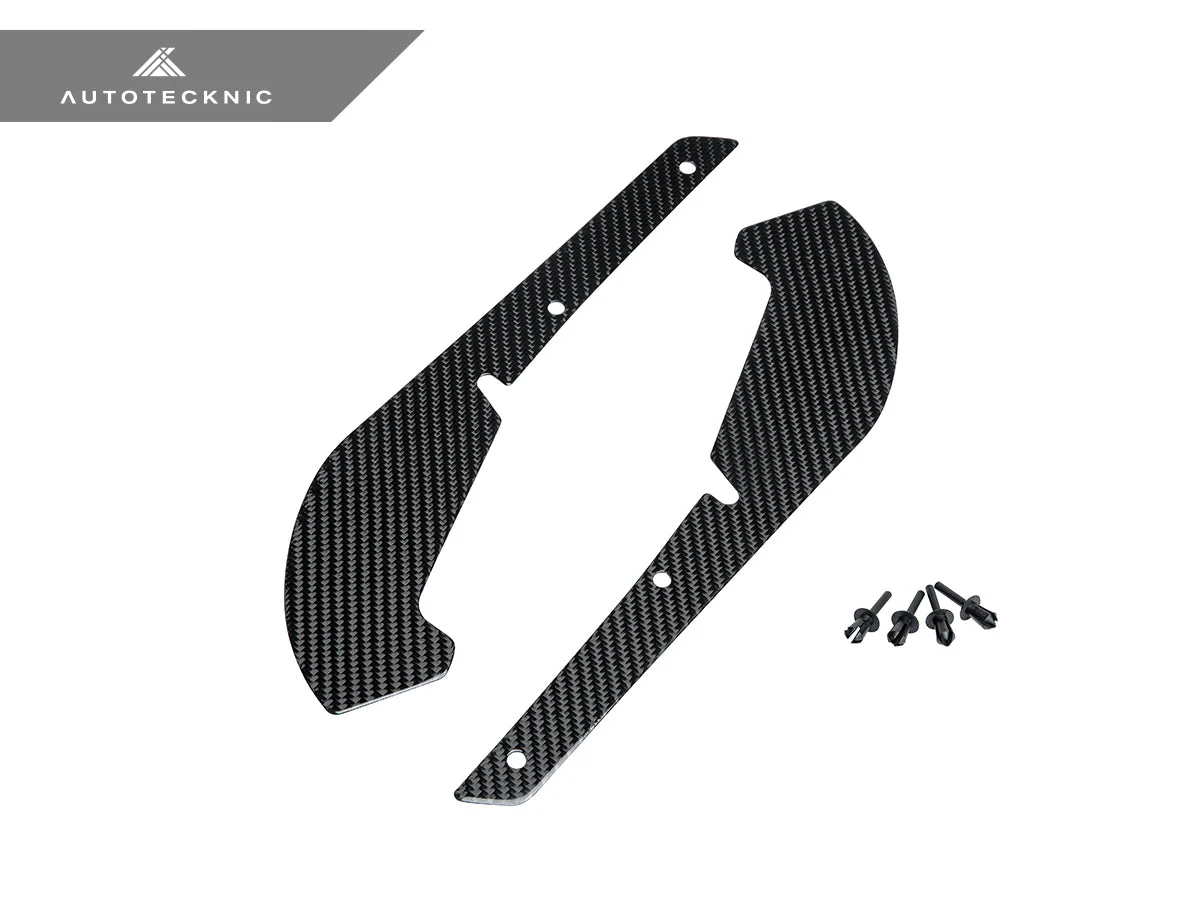 AutoTecknic Carbon Fiber Front Splash Guards - F80 M3 | F82/ F83 M4 - Image 4