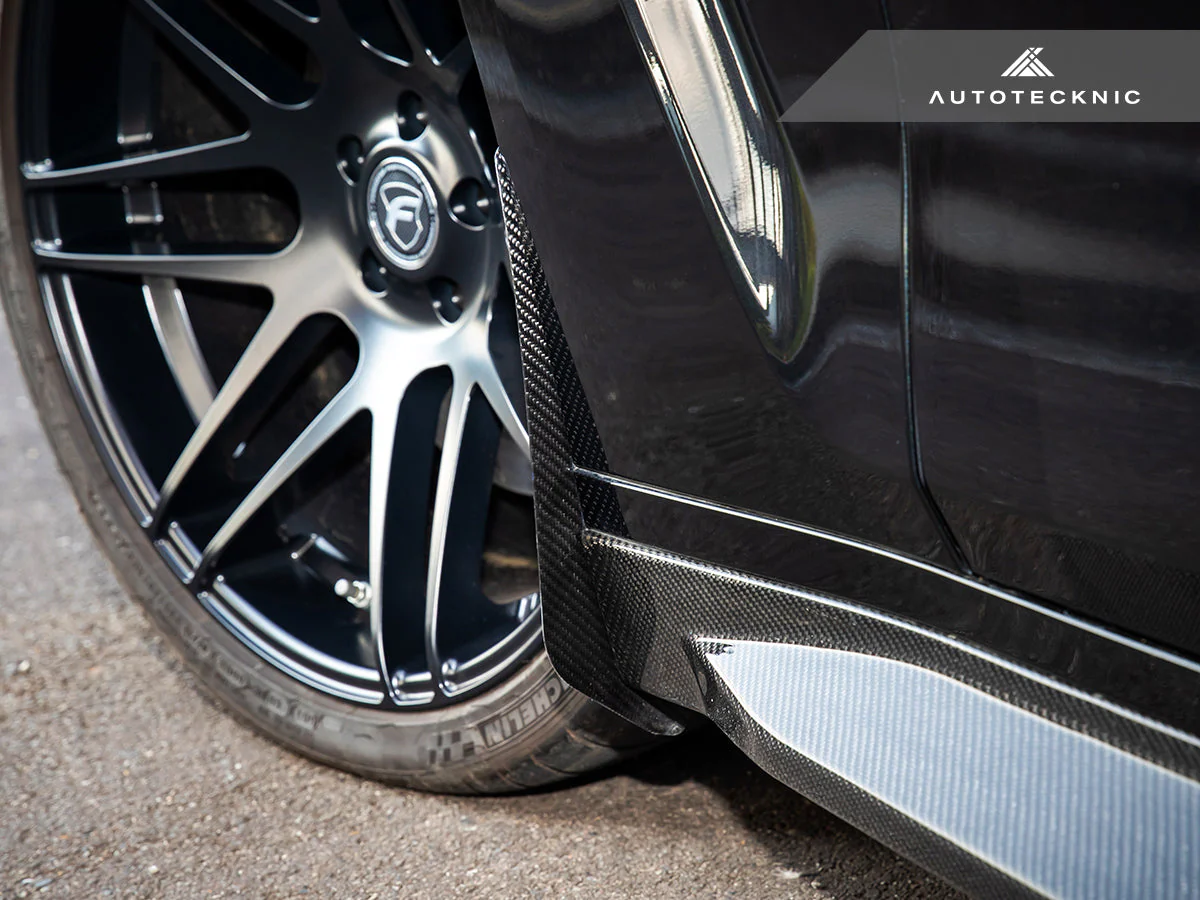 AutoTecknic Carbon Fiber Front Splash Guards - G80 M3 | G82/ G83 M4 - Image 2