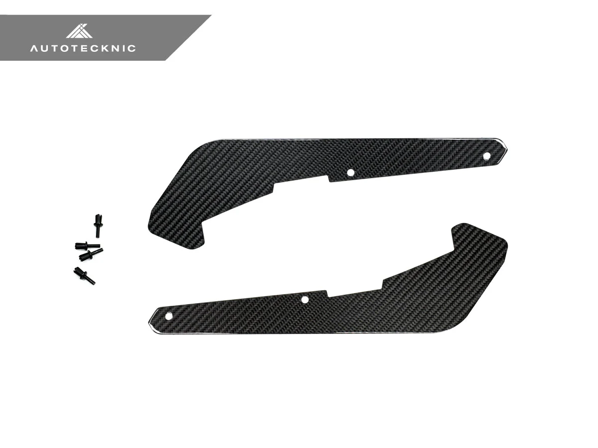 AutoTecknic Carbon Fiber Front Splash Guards - G80 M3 | G82/ G83 M4 - Image 3
