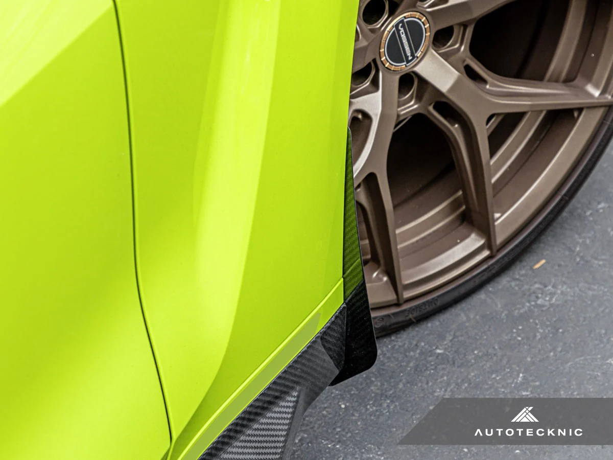 AutoTecknic Carbon Fiber Front Splash Guards - G80 M3 | G82/ G83 M4 - Image 8
