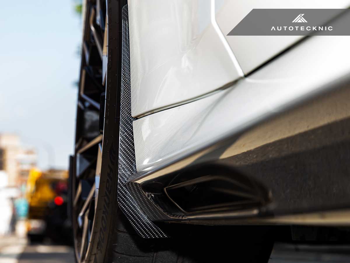 AutoTecknic Carbon Fiber Front Splash Guards - G90/ G99 M5 - Image 2