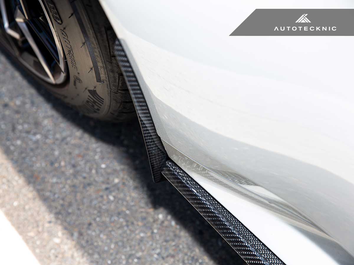 AutoTecknic Carbon Fiber Front Splash Guards - G90/ G99 M5 - Image 4