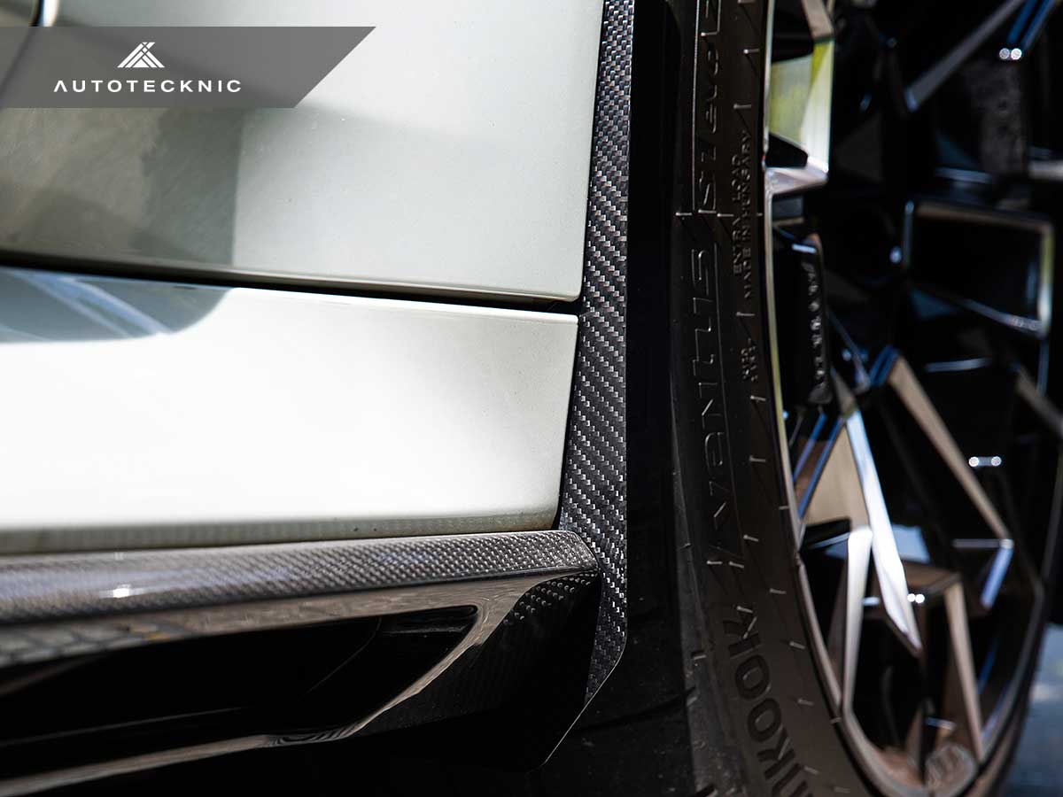 AutoTecknic Carbon Fiber Front Splash Guards - G90/ G99 M5 - Image 6