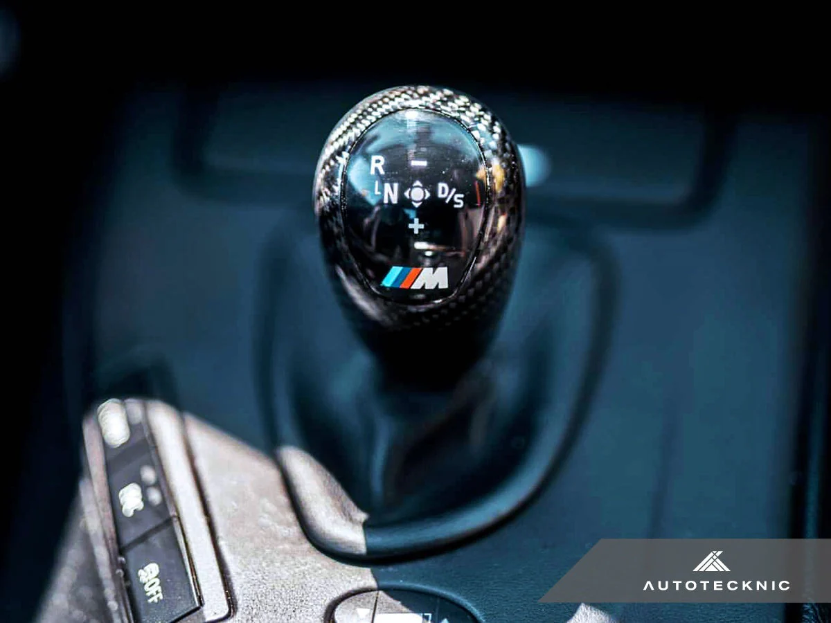 AutoTecknic Carbon Fiber Gear Selector Cover - E9X M3 - Image 3
