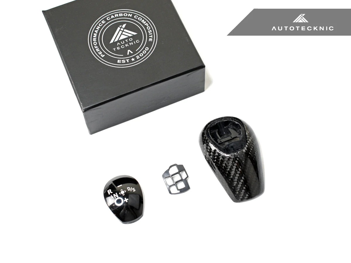 AutoTecknic Carbon Fiber Gear Selector Cover - E9X M3 - Image 4