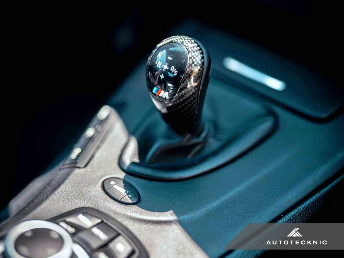 AutoTecknic Carbon Fiber Gear Selector Cover - E9X M3 - Image 6