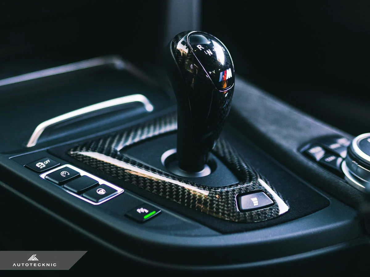 AutoTecknic Carbon Fiber Gear Selector Cover - F06/ F12/ F13 M6 - Image 5