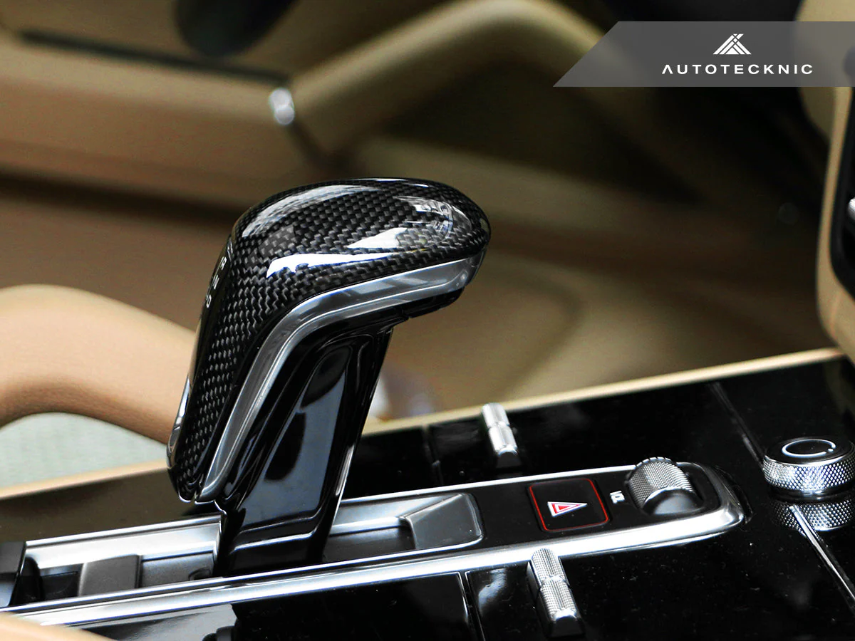 AutoTecknic Carbon Fiber Gear Selector Cover - Porsche 9Y0 Cayenne 2019-2023 - Image 2