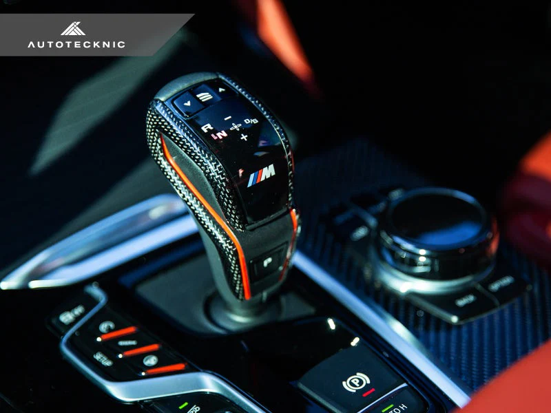 AutoTecknic Carbon Fiber Gear Selector Side Covers - F97 X3M | F98 X4M - Image 5