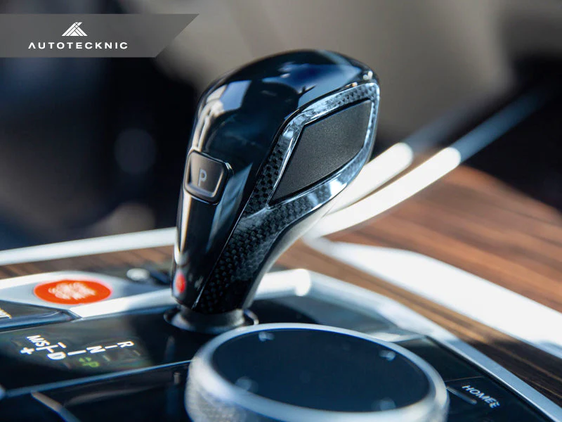 AutoTecknic Carbon Fiber Gear Selector Side Trims - F40 1-Series | F44 2-Series Gran Coupe - Image 5