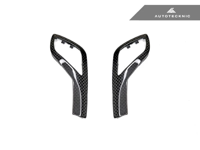 AutoTecknic Carbon Fiber Gear Selector Side Trims - G42 2-Series Coupe - Image 2