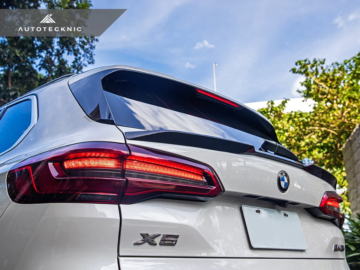 AutoTecknic Carbon Fiber Hatch Spoiler - F95 X5M | G05 X5 - Image 2