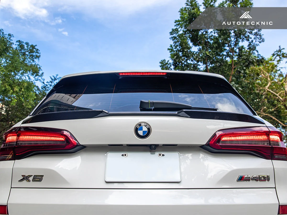 AutoTecknic Carbon Fiber Hatch Spoiler - F95 X5M | G05 X5 - Image 4