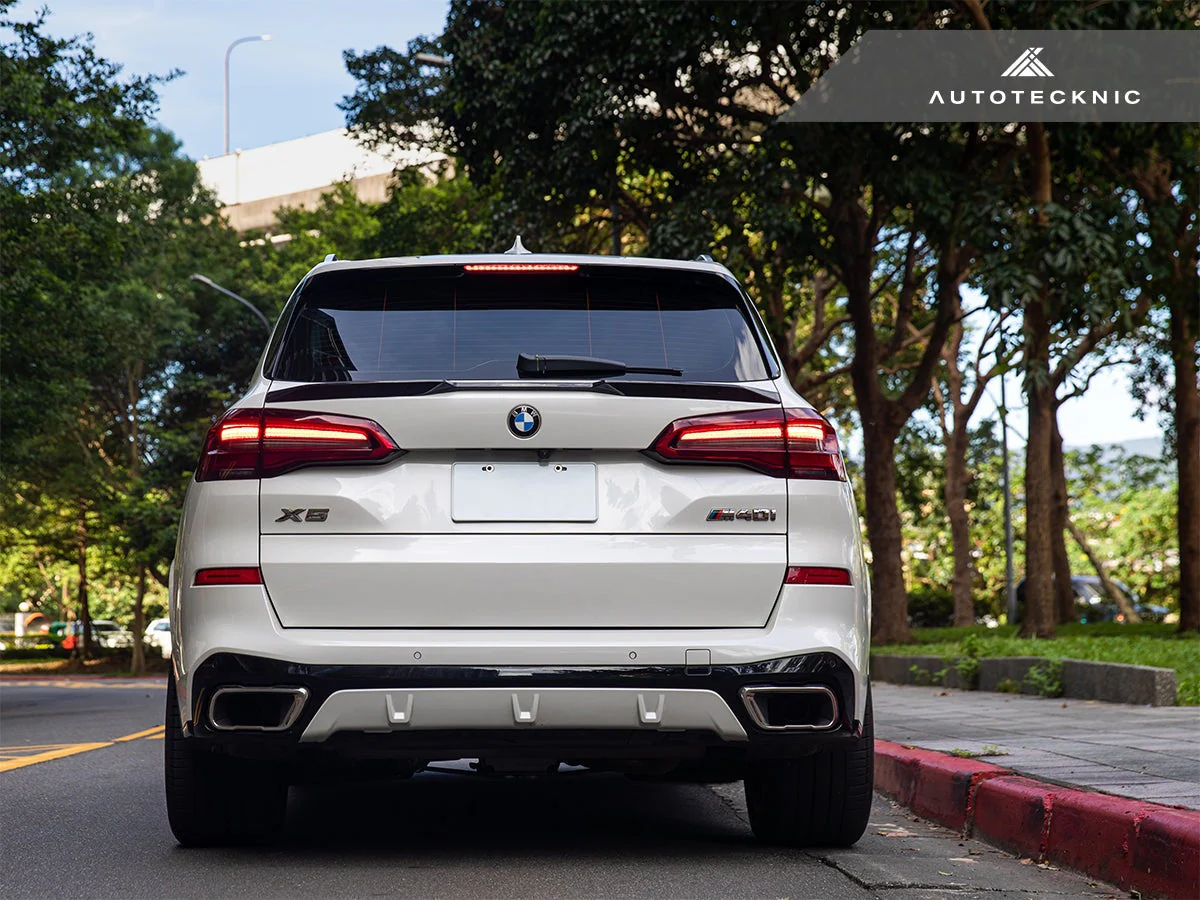 AutoTecknic Carbon Fiber Hatch Spoiler - F95 X5M | G05 X5 - Image 7