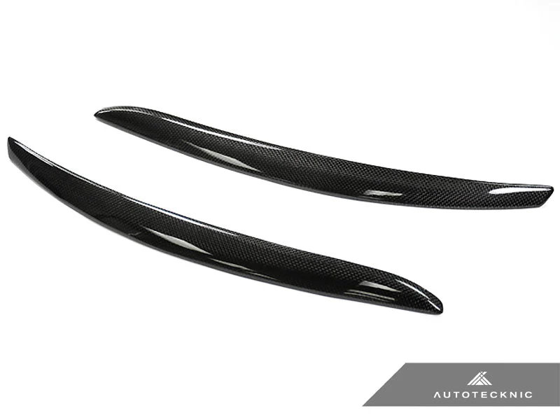 AutoTecknic Carbon Fiber Headlight Trim Set - E92/ E93 M3 & 3-Series Coupe/ Convertible Pre-LCI - Image 2