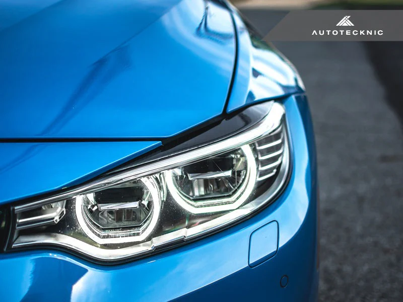 AutoTecknic Carbon Fiber Headlight Trim Set - F32/ F36 4-Series - Image 7