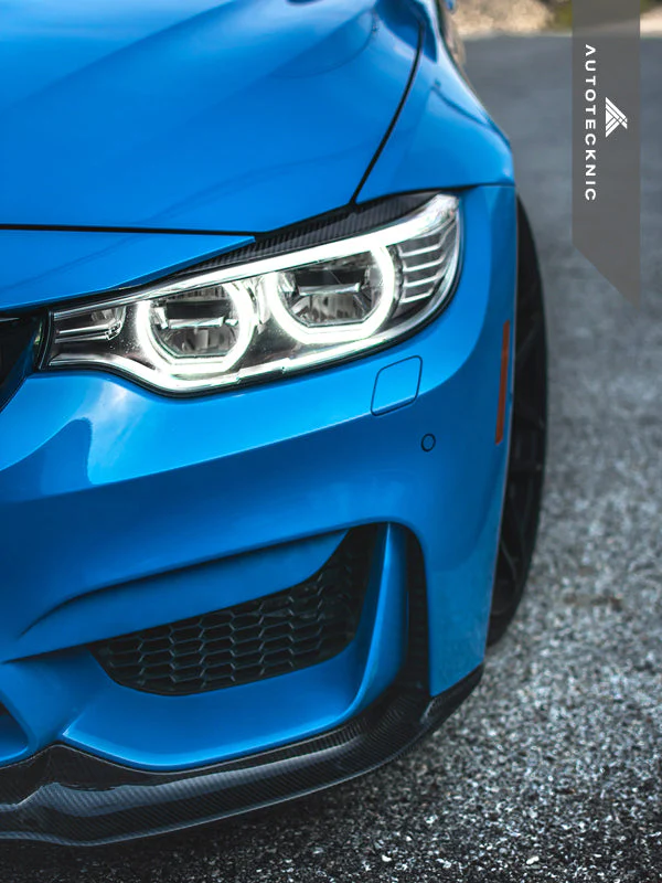 AutoTecknic Carbon Fiber Headlight Trim Set - F80 M3 | F82/ F83 M4 - Image 9
